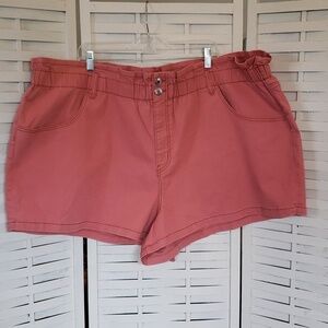 Wild Fable Nwt Plus Size Paper Bag Waist Woman Shorts